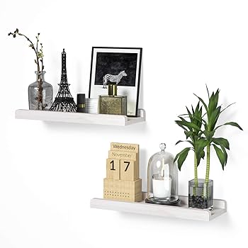 Amazon.com: Love-KANKEI Floating Shelves Wall Mounted Set of